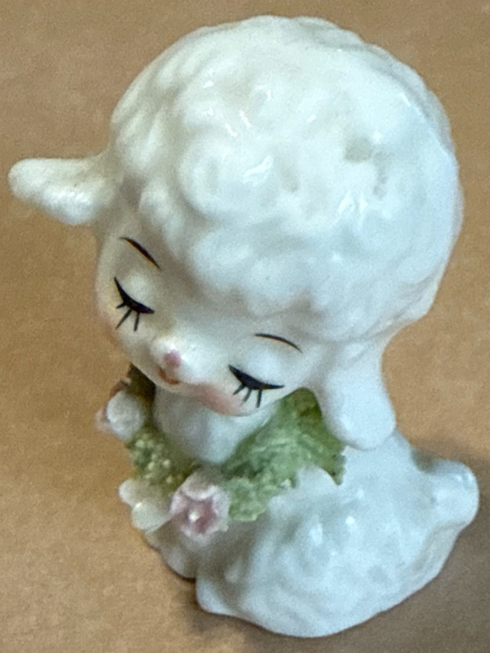 Napcoware Vintage Lamb Miniature Sheep Anthropomorphic Mcm Kitschy Figurine